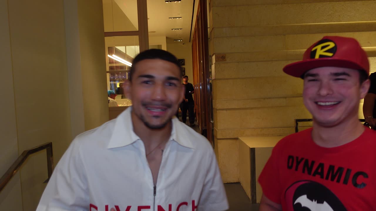 "I'm A Fan Of The Dynamic Duo" Says Boxing Champion Teofimo Lopez!