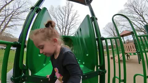 Adina @ Bethpage Park Running Away With The Camera