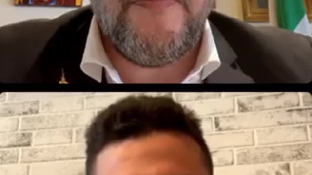 🔴 Sen. Matteo Salvini con Michele Dal Forno (22/04/2021).