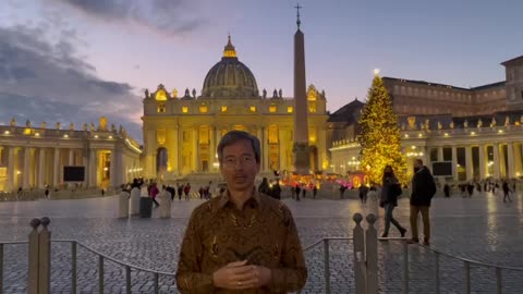 Ucapan Selamat Natal dari Bapak Duta Besar Indonesia di Vatikan