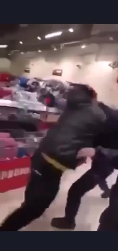 Russia covid dystopia: police use taser to subdue shopper because of his face-diaper