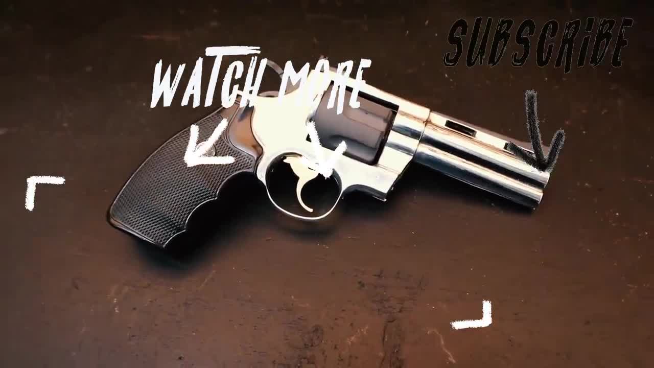 COLT Python .357 MAGNUM Gun Lighter Restoration