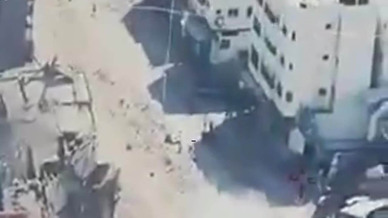 An Israeli drone operator posted footage on his social media