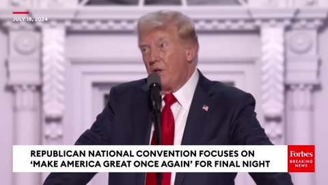 Donald Trump Recounts Assassination Attempt At RNC, Vows To Never Talk About It Again