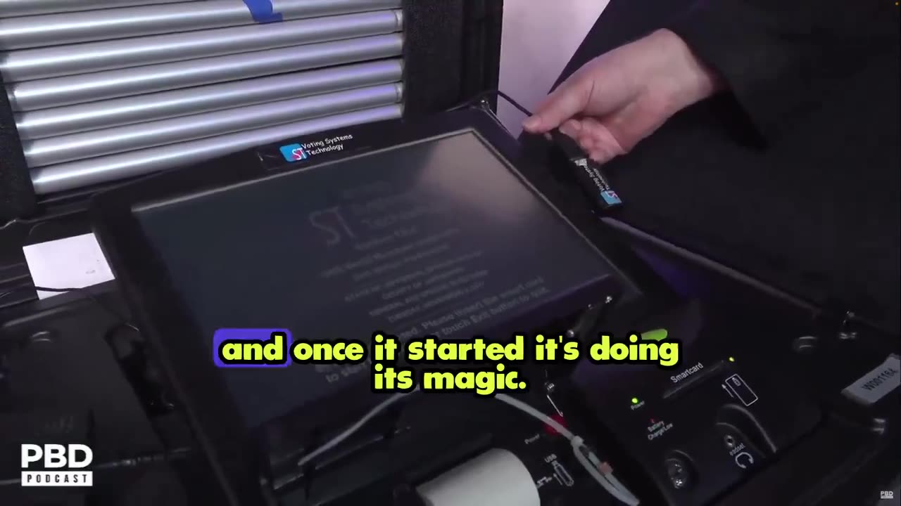 Man Hacks a Voting Machine in Under 10 Seconds