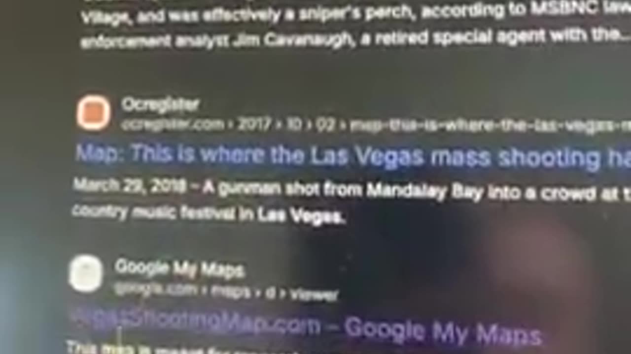 Las Vegas Shooting Map - Ian Carroll