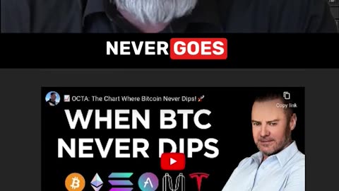 What happens when $btc never dips? #cryptonews #btc #shorts