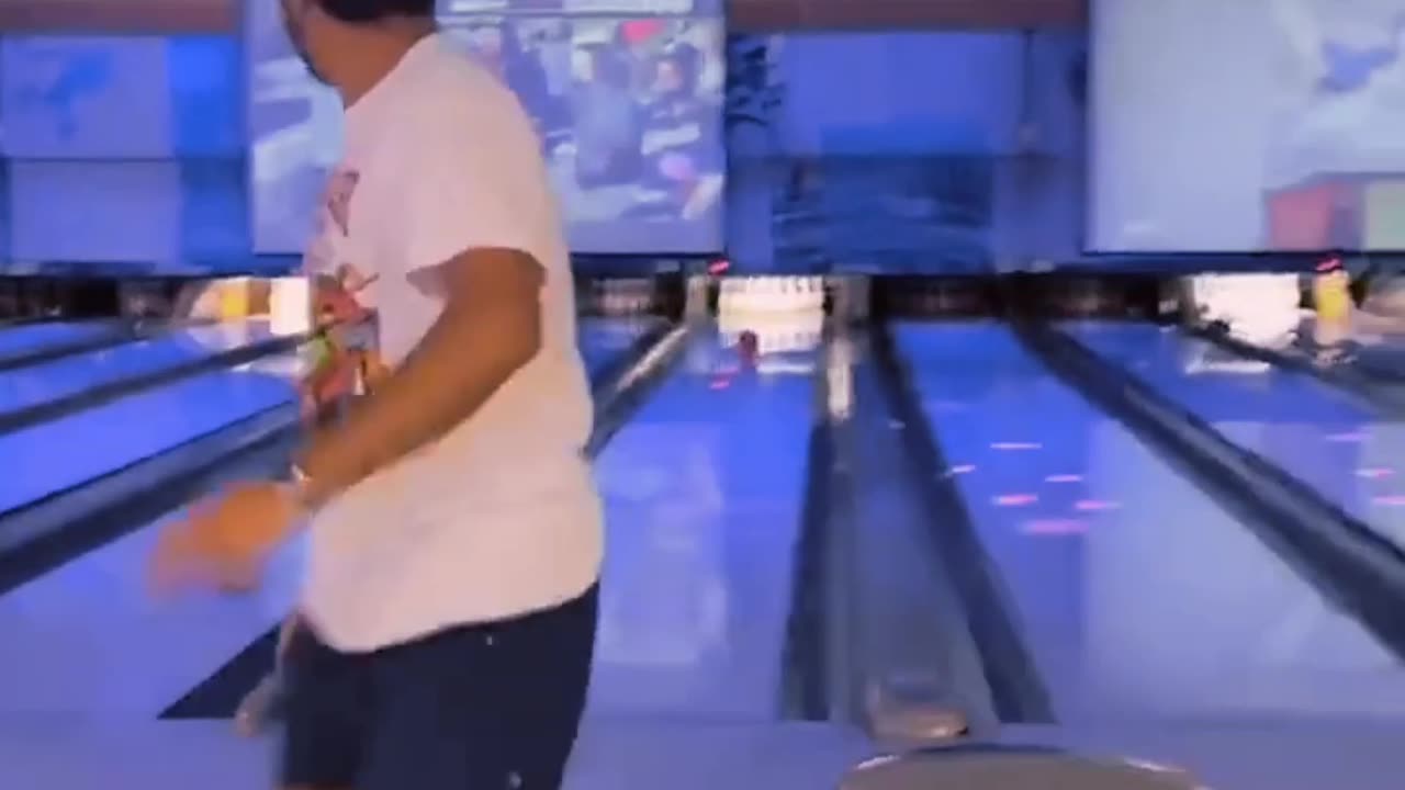 The perfect strike in bowling