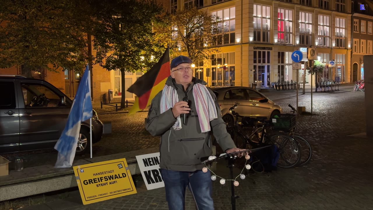 Greifswald - Handtuch Heiko - klare Worte zur gegenwärtigen Situation 21-10-2024