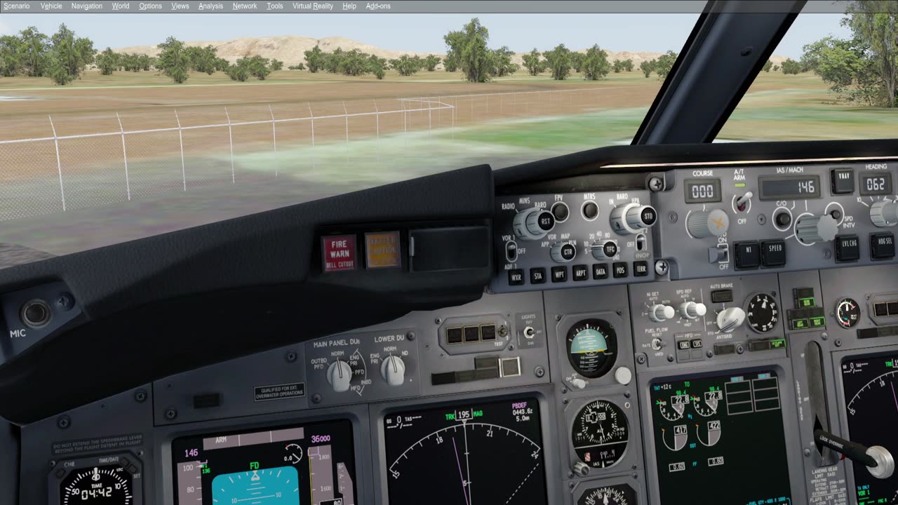 Paraburdoo YPBO Cold and Dark Take Off Condor 737 IVAO P3Dv4