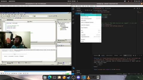 Learning C++ While Drunk (On Pop OS Linux)