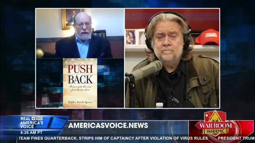 Rabbi Aryeh Spero talks with Steve Bannon