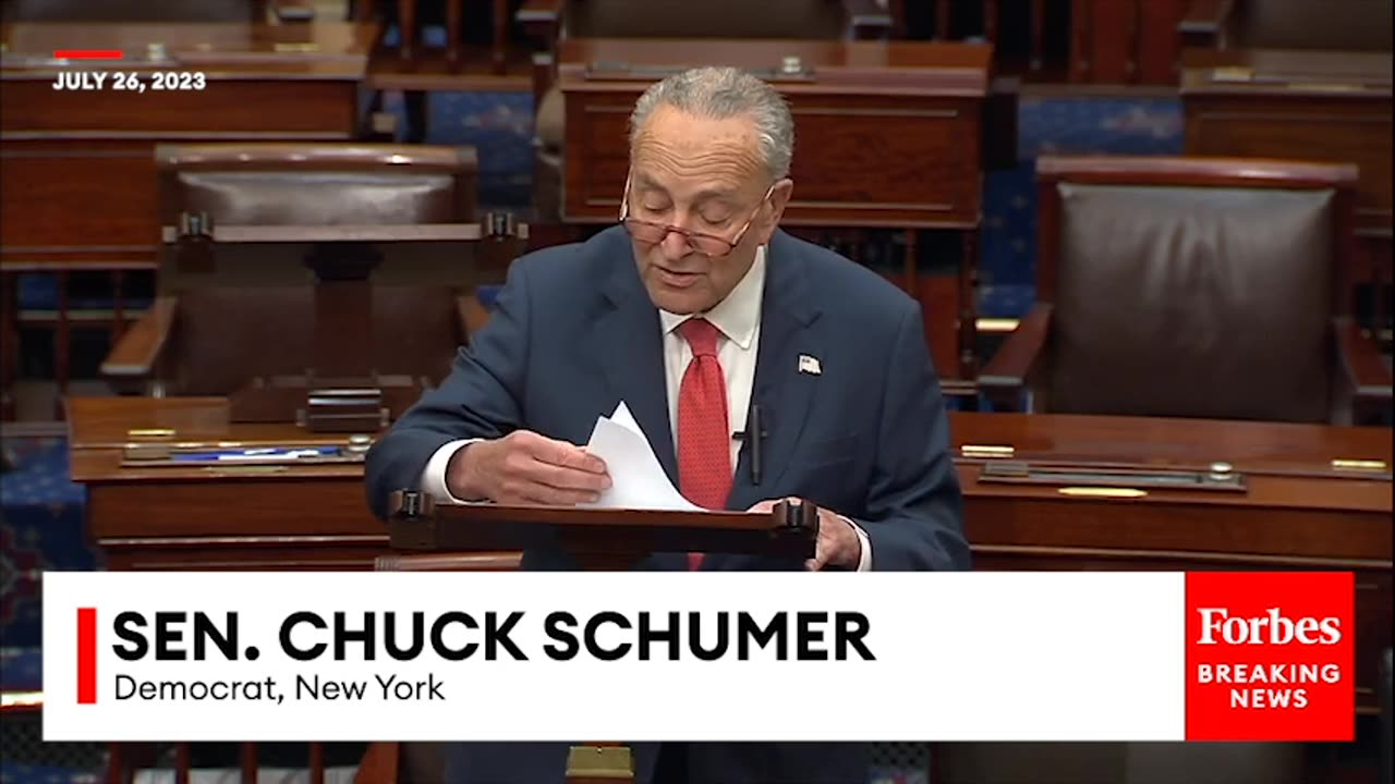 Schumer- 'Inflation Has Gone Not Up But Down' Since Inflation Reduction Act Passed