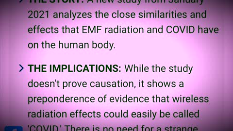 Study Analyzes Wireless Radiation-COVID Connection