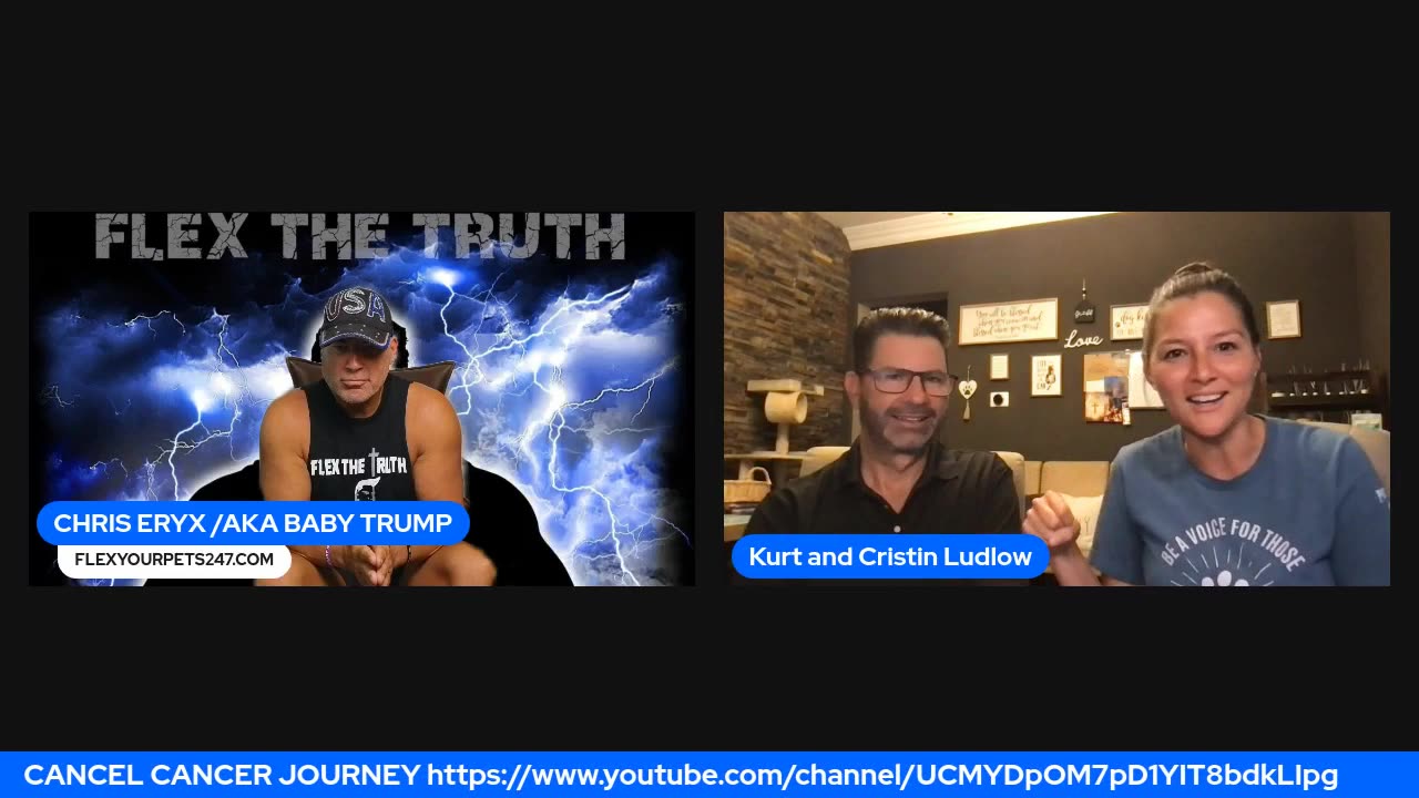 FLEX THE TRUTH W CHRIS ERYX & guests VP'S KURT & CRISTIN LUDLOW of PETCLUB247