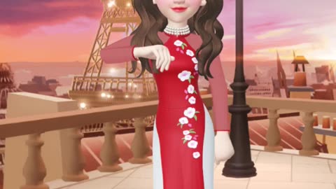 girl cortoon dance