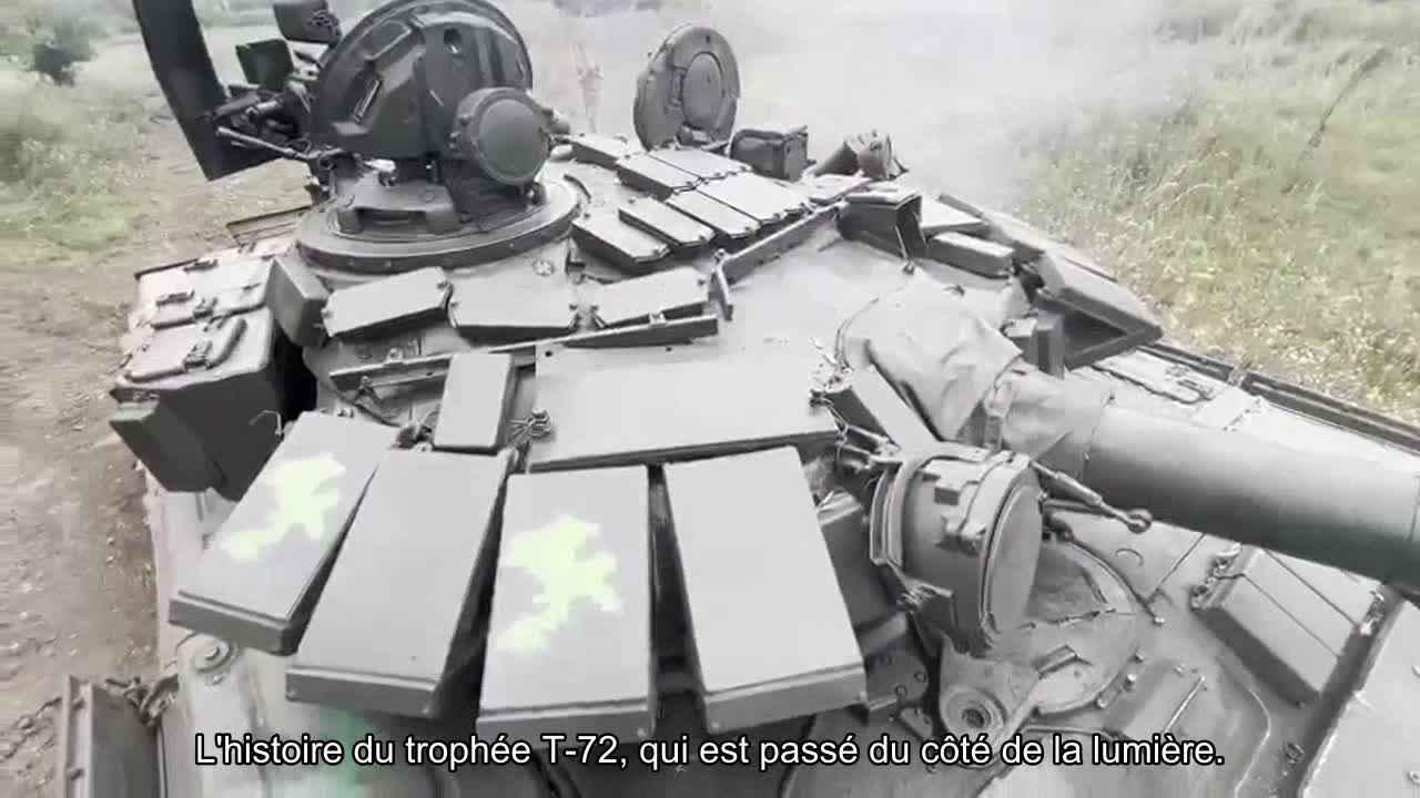 L'histoire du trophée T-72, qui est passé du côté de la lumière.