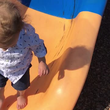 19 month old is fearless
