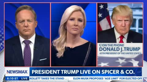 December 6th, 2021: President Donald J. Trump Interview on Spicer & Co | Newsmax