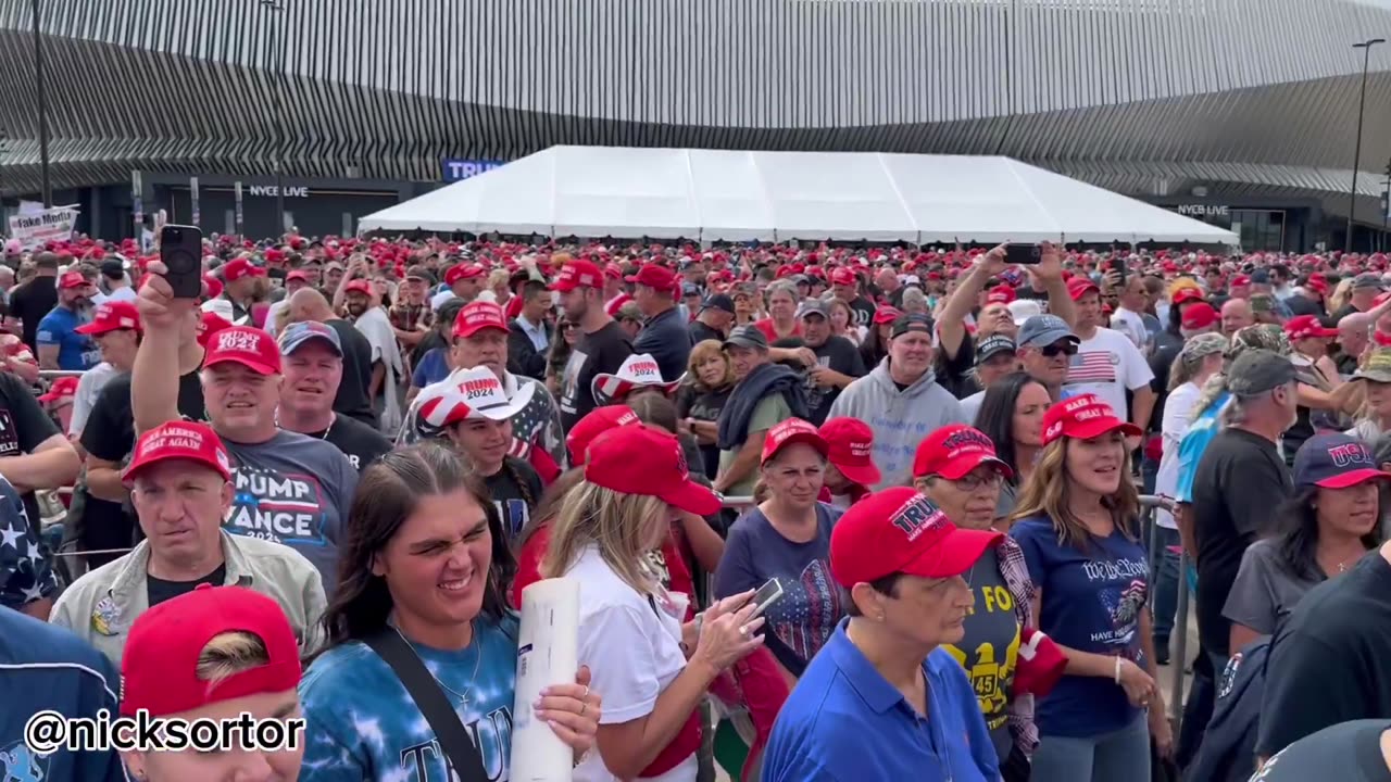 New York is turning out for Trump! 🔥