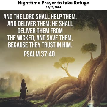 Nighttime Prayer to take Refuge #youtubeshorts #grace #jesus #mercy #faith #fyp #trust #bless #love
