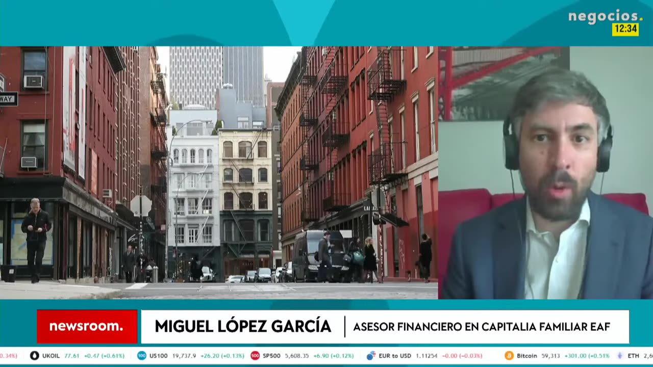 'La intensa caída del VIX es normal, pero la inestabilidad sigue en el mercado'. Miguel López