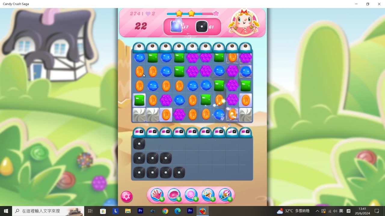 Candy Crush Saga Record (Level 274)