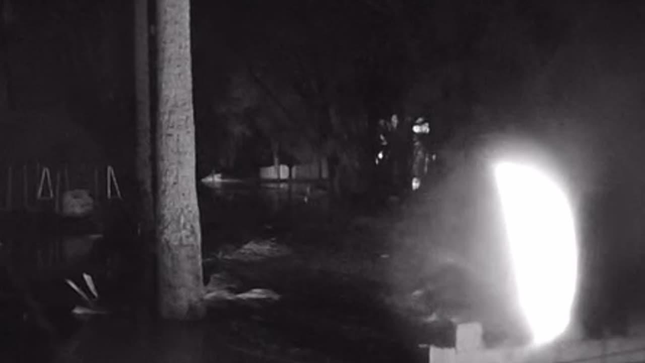 Video from my deceased girlfriend's door cam.. My mom's house is already flooded.