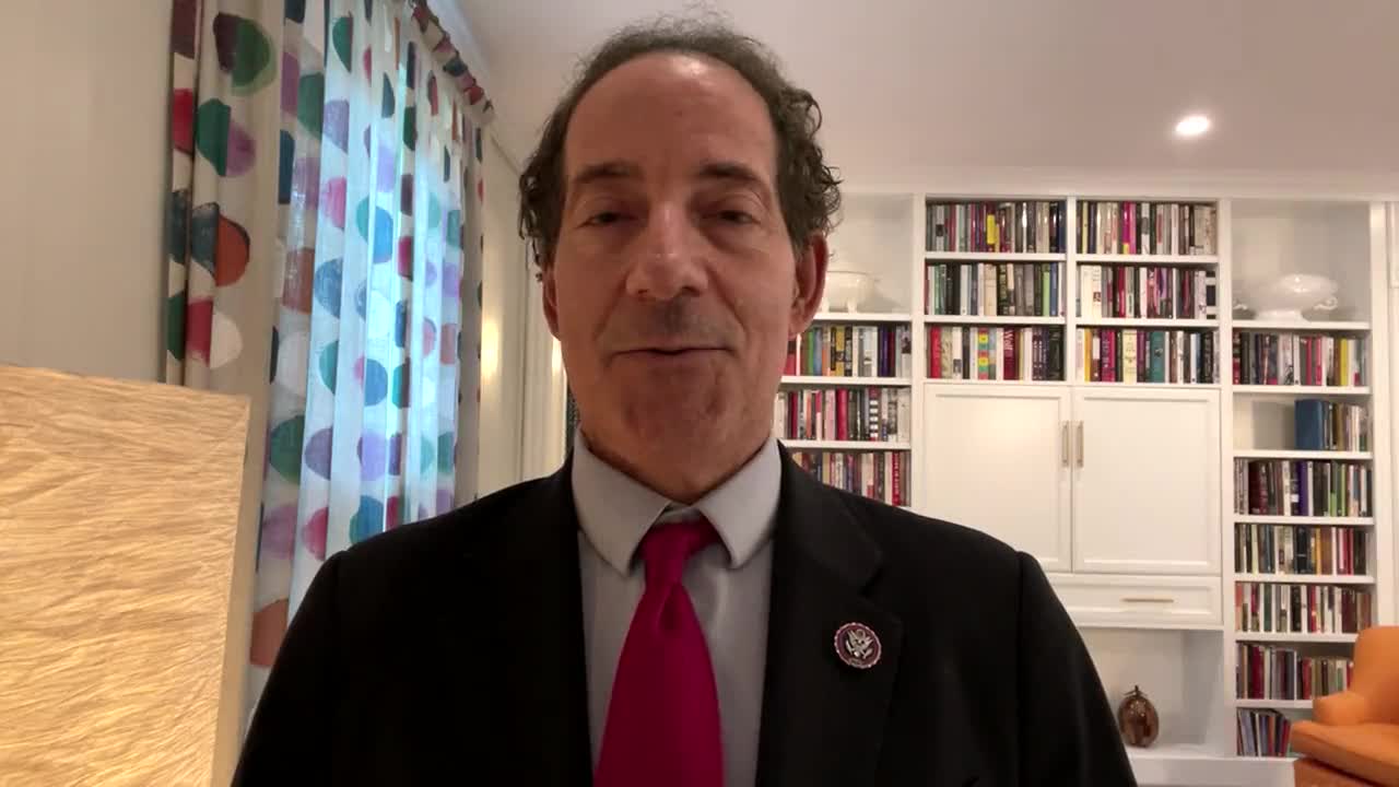 Rep. Jamie Raskin: "You don't knock over the U.S. Capitol [...] without any money being behind it."