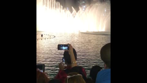 Fountain view Dubai mall Burj Khalid’s