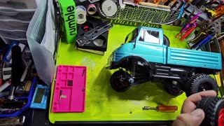 Tamiya Unimog 406 CC-02 RC Kit Build EP10 - New Wheels