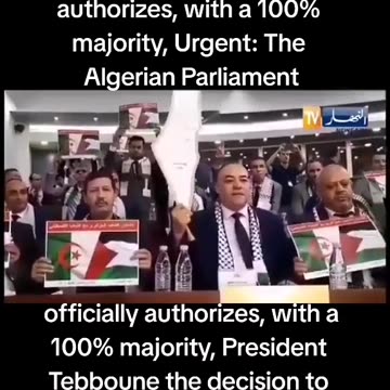 ALGERIAN 100% VOTE