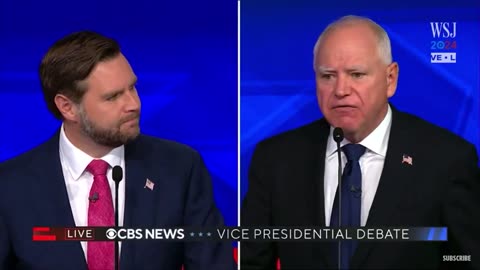JD gets Walz to admit they will criminalize "hate speech and misinformation"