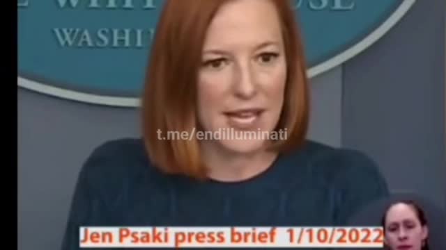 Wow just wow as Psaki drops another bomb shell