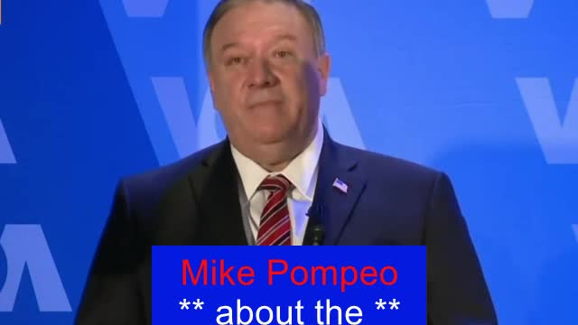 MIKE POMPEO about the GOD GIVEN RIGHT