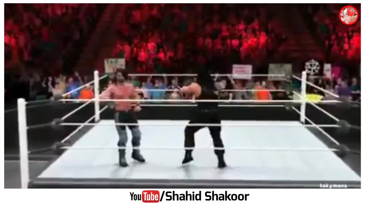 Roman reigns and Seth Rollin Funny Dance ----wwe new WhatsApp status video(720P_HD)