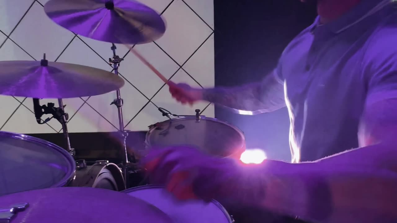 All Hail King Jesus Live Drum Cam