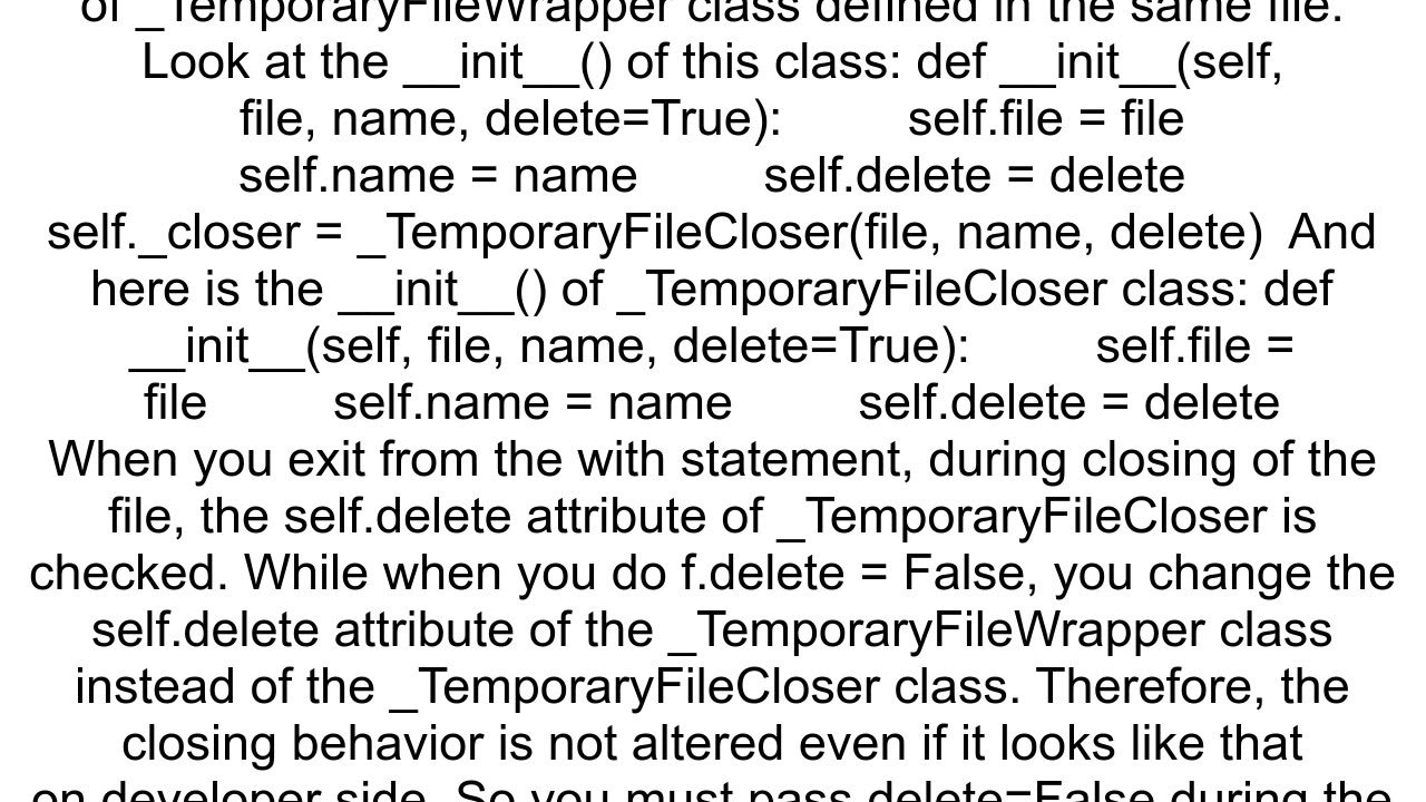 Renaming temporary files in Python