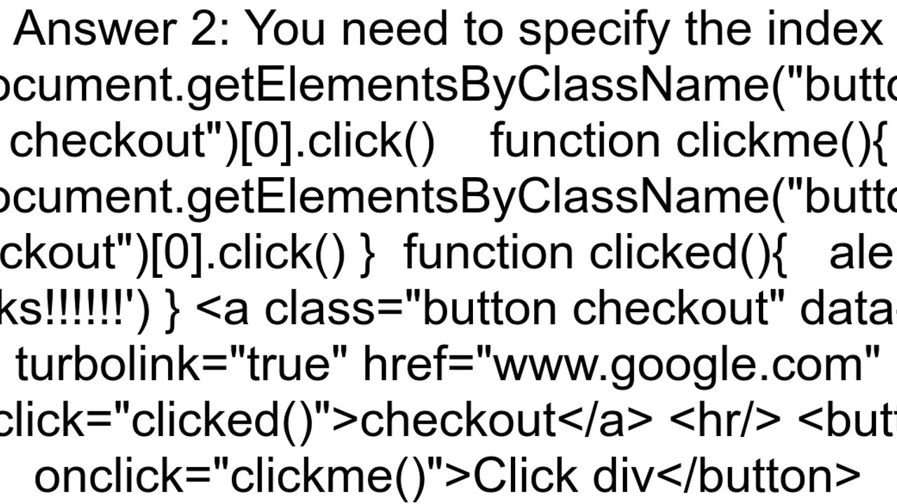 JavaScript script click button