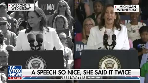 Jesse Watters: Kamala is plagiarizing Trump