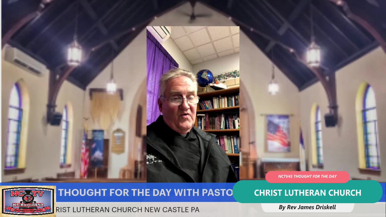 NCTV45’S THOUGHT FOR THE DAY MONDAY OCT 21 2024