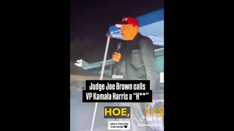 Omg Judge Joe Brown absolutely destroys Kamala Harris in now CLASSIC clip