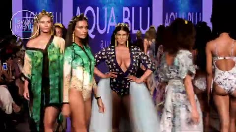 AQUA BLU AUSTRALIA Miami Spring 2020 - 4K Remaster #fashion #usa #bikini