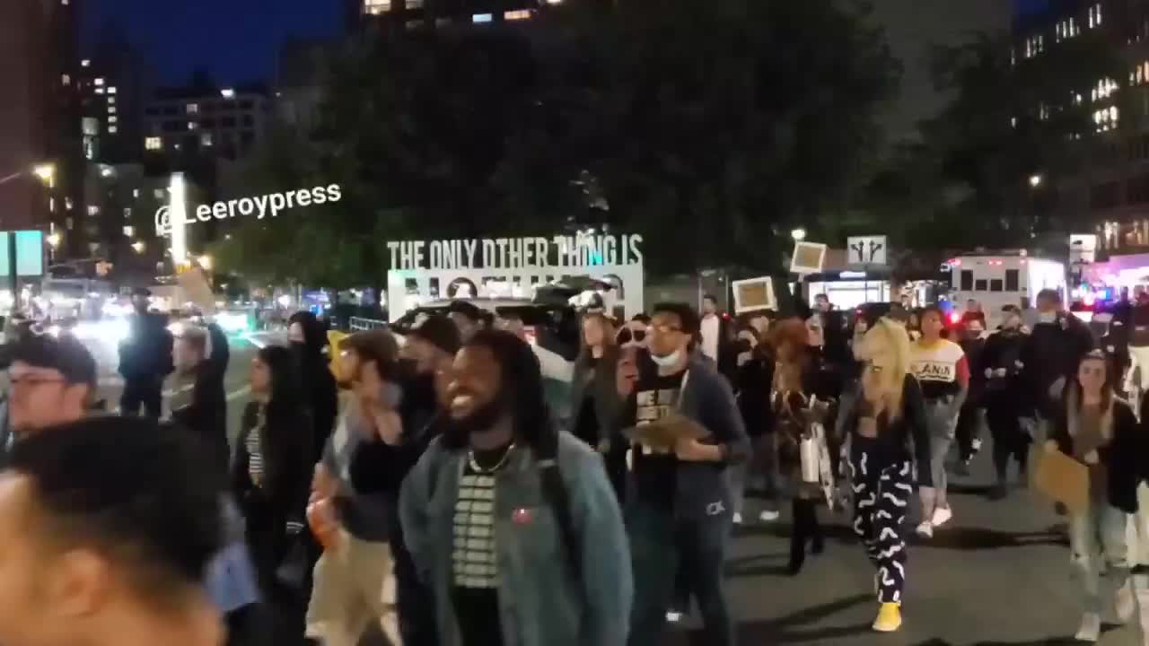 BLM takes to the streets of NY on the 2 year anniversary of George Floyd