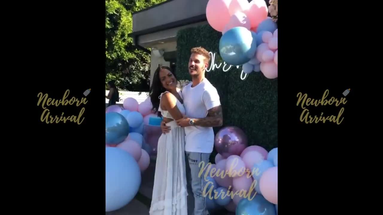 Christina Milian & Matt Pokora Host Gender Reveal Baby Shower! 👶🏽