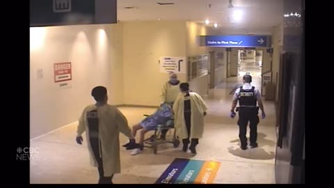 Toronto Hospital Security Guards- Patient Refuses to Wear Mask - Ends up Dead