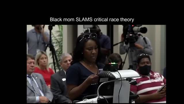 Black mom delivers powerful speech against critical race theory