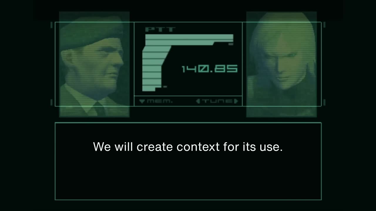 Raiden Warned About AI Censorship - MGS2 Codec Call (2023 Version) (mirror)