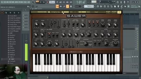 Cyraxx Kick 2023-10-25 creating tracks using only sounds