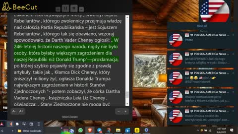 6 sierpnia 2022 r ❌Największe zagrożenie dla Republiki - Darth Vader Sojusz - Trump ❌